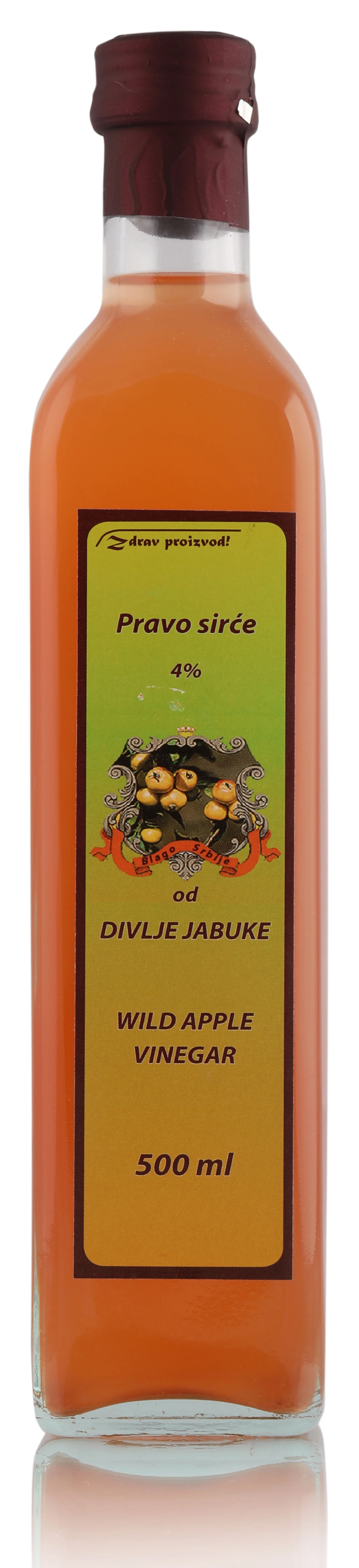 Sirće od divlje jabuke 500 ml Rašević